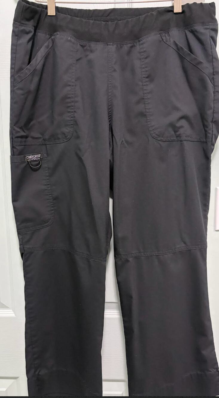 Cherokee Women's Black Work Pants